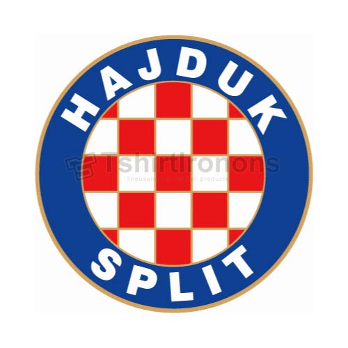 Hajduk Split T-shirts Iron On Transfers N3267